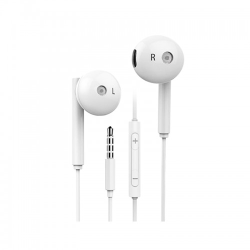 Huawei Earphones with Mic 3.5mm Wired Earpiece (White)