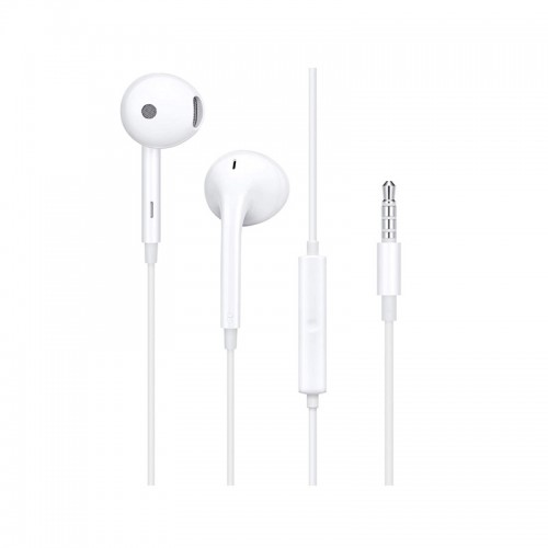 OPPO Earphones with Mic 3.5mm Wired Earpiece (White)