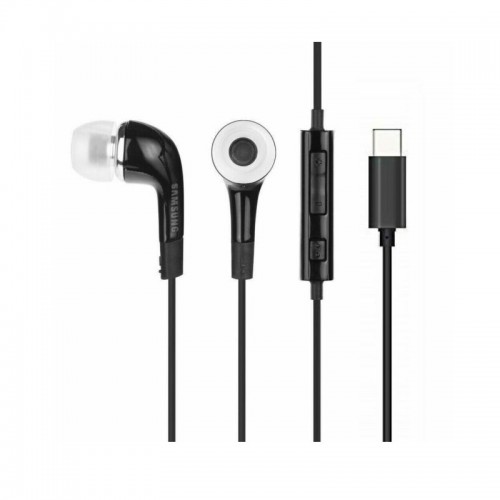 Samsung Wired Type C Earphones EHS64AVFWE with Mic Volume Control Earpiece (White)