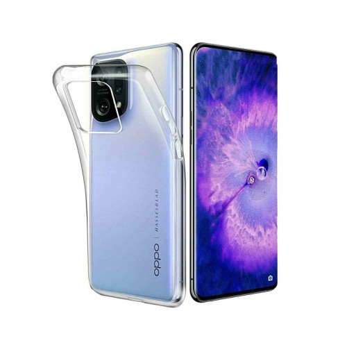 1.5mm Extra Thickness Transparent Soft Case for OPPO Find X5 Pro 5G
