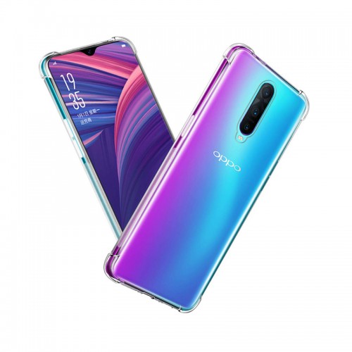 2.0mm Extra Thickness Shockproof Transparent Case for OPPO R17 / R17 Pro
